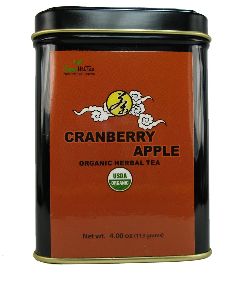 Cranberry Apple 4.00 OZ  Tea Tin